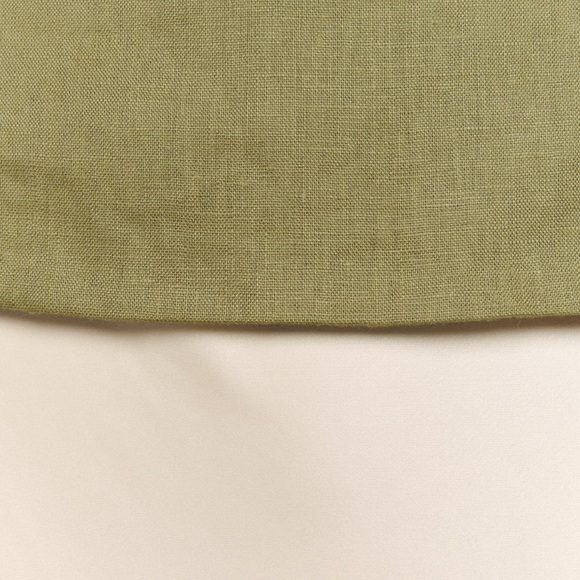 Reformation Iskra strapless linen tube top - Olive - size 2 - Picture 8 of 11